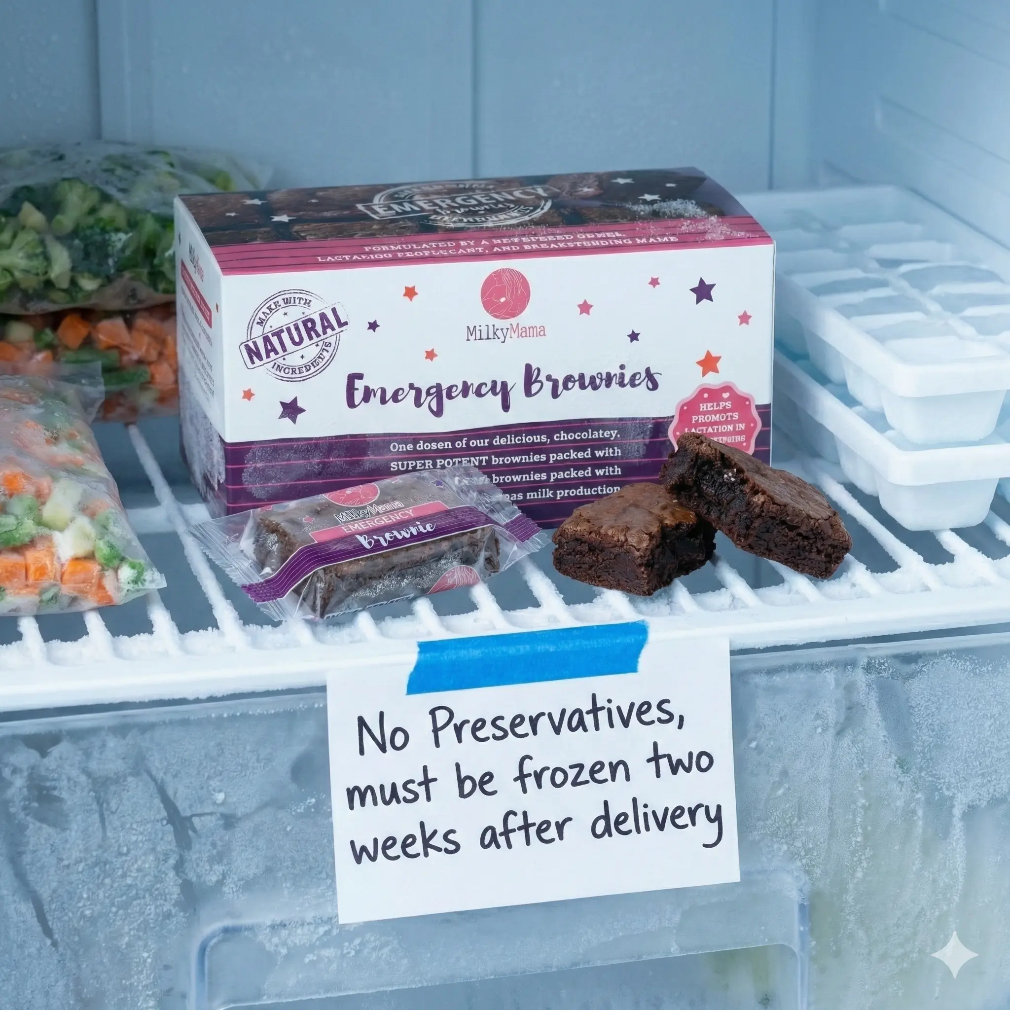 Milky Mama Emergency Lactation Brownies for Boosting Milk Supply - Chocolate Flavored, Natural Ingredients, 1 Dozen Convenient Dessert Snacks for Breastfeeding Moms - TikTok Shop Milky Mama Emergency Lactation Brownies for Boosting Milk Supply - Chocolate Flavored, Natural Ingredients, 1 Dozen Convenient Dessert Snacks for Breastfeeding Moms - TikTok Shop
