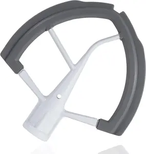 6QT Flex Edge Beater for  Bowl-Lift Stand Mixer,6 Quart Flat Beater Paddle with Flexible  Edge Bowl Scraper