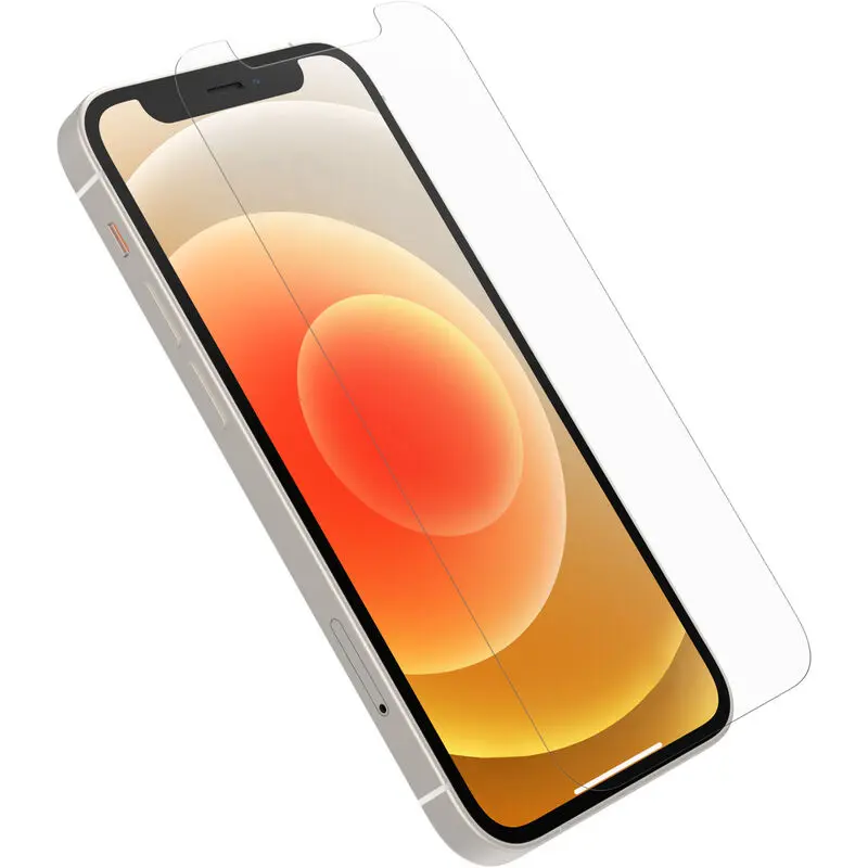 OtterBox Alpha Glass Tempered Glass Phone Screen Protector for iPhone 12 mini - Anti-Shatter, Drop-Resistant, Ultra-Thin, Lightweight, Edge-to-Edge Beveled, BPA-Free Mobile Phone Accessory