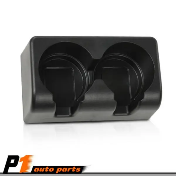 G-PLUS Car Cup Holders, Dual-Cup Insert Fits 2004-2012 Chevy Colorado & GMC Canyon, Front Rear Bench Seat Car Interior Accessories Kit Car Console Organizer