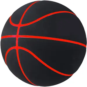 Silent Indoor Training Basketball, High Elasticity No Noise High Density Foam Ball, Quiet Practice Basketball Training, Soundless Basketball for Various Activities