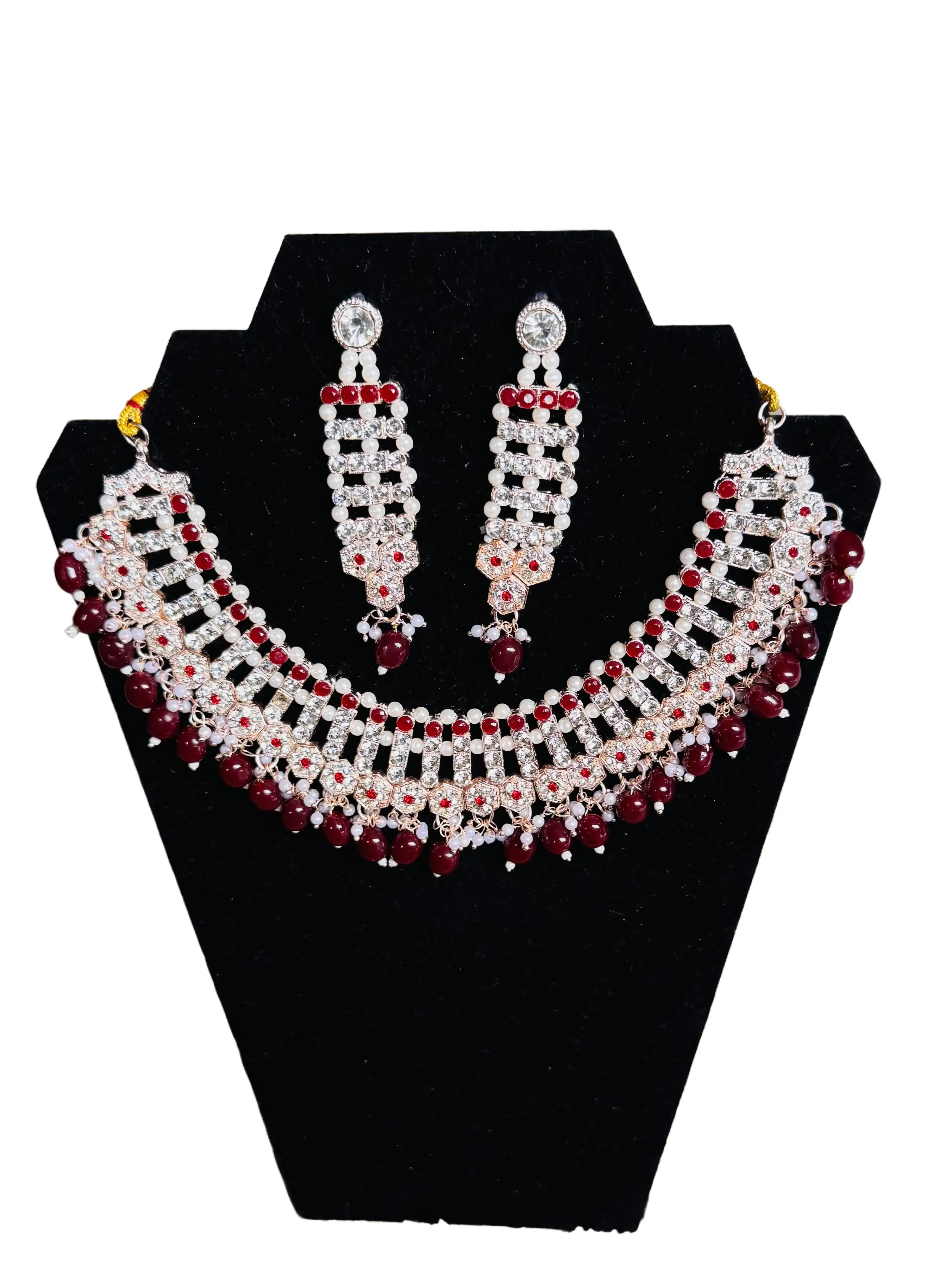 Party wear- Indian/Nepali Heavy Pearls and bling Jewelry Sets