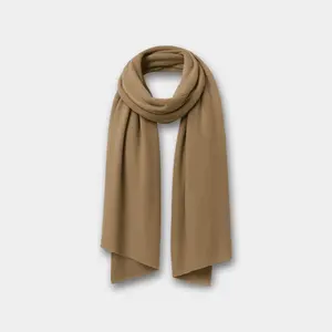 Khaki Winter Infinity Scarf | Modern Loop Design | No-Fuss Styling