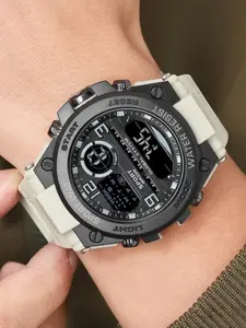 New High-Value Electronic Watch for Men, Outdoor Sports Timer Alarm Clock, Multifunctional Electronic Watch, Stylish and Functional