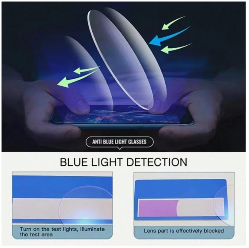 3pcs Blue Light Blocking Glasses Fashion Square Fake Eyeglasses Anti Ray Computer Gaming Glasses for Women Men Blue Blockers