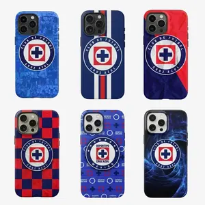 Cruz Azul Team Soccer Cover Compatible with iPhone 11, 12, 13, 14, 15, 16, 17 & more – check our available sizes