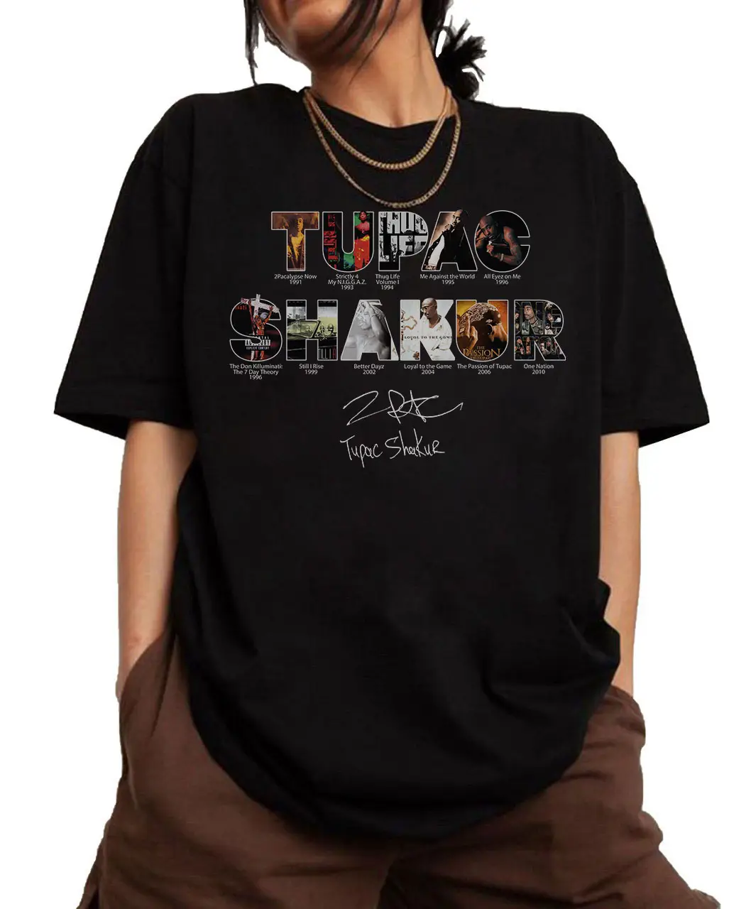 2Pac Album Shirt, 2PAC Rapper Tshirt, Hip Hop Legends and Pioneers Tee, Gift For Fan, 90s Hip Hop