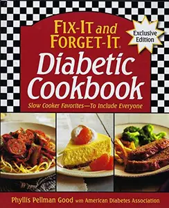 USED Book - Fix-It and Forget-It Diabetic Cookbook Exclusive Edition by Phyllis Pelman Good (Hardcover) - english