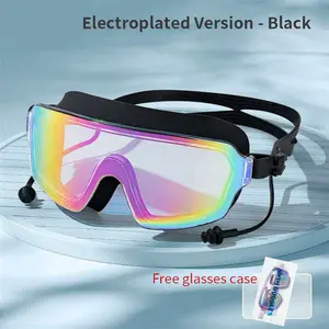 Summervibes 2 Pack Kids Swim Goggles for 6-15 UV Protection Anti-FogHigh Definition Waterproof Adjustable Goggles for Boys andGirls Safety anti-uv swimming goggles swim glass anti-fogswimming goggles Swimminggoggles Nose Clip
