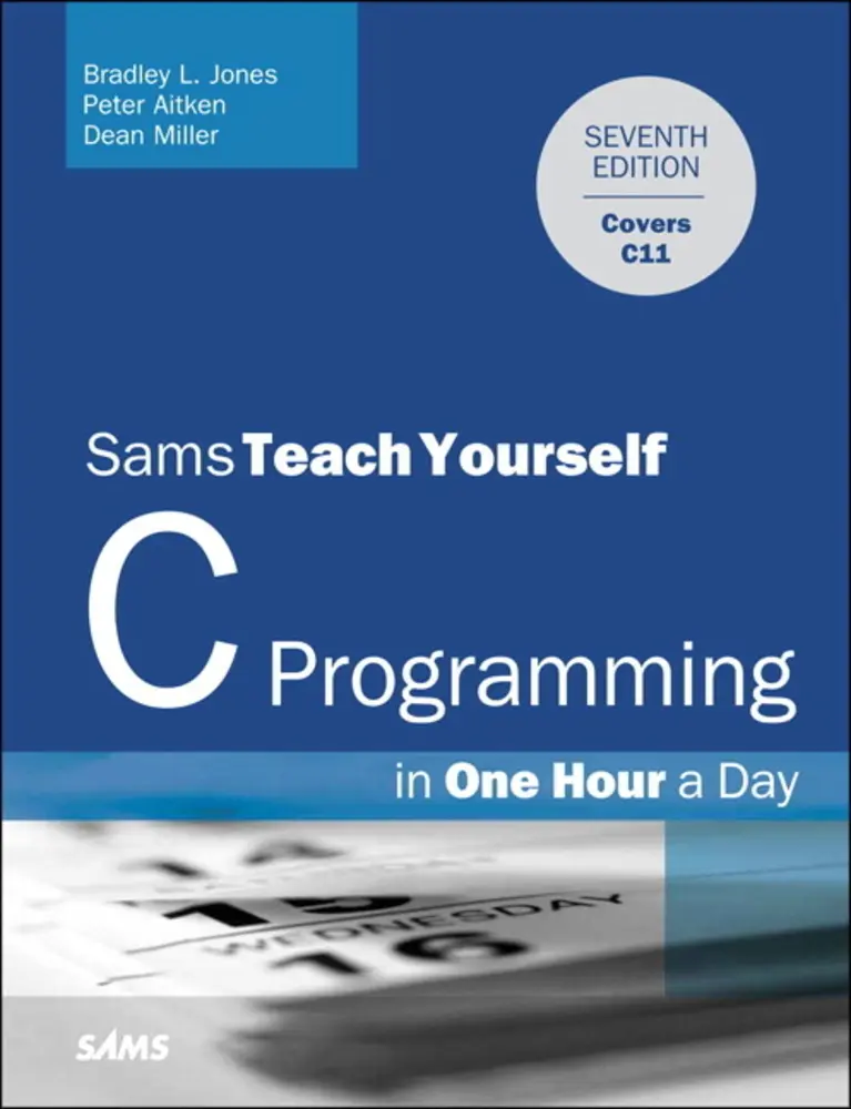 USED Book - C Programming in One Hour a Day, Sams Teach Yourself by Jones, Bradley (Paperback) - english