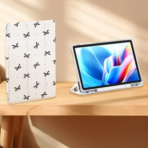 Tablet Case with Pen Slot, Auto Sleep/Wake Up Tablet Protective Cover, Tablet Protector for iPad 7/8/9th, Samsung / Huawei / Lenovo Tab / Xiaomi