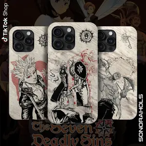 Seven Deadly Sins Nanatsu No Taizai  Phone Case, Escanor Vs Estarossa, Ban Phone Cover, Anime Manga 17 Air Pro Max