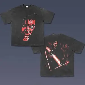 2 SIDES VINTAGE DARTH MAUL 1.2 T-SHIRT, GIFT FOR FAN, GIFT FOR HER, GIFT FOR HIM