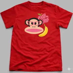 Paul Frank banana T-shirt , Paul Frank banana Baby Tee ,Y2k Tops, Woman Clothes Women's  Girl Baby Tee,Summer Outfit, Girl Baby Tee, Gift For Her, Outfits