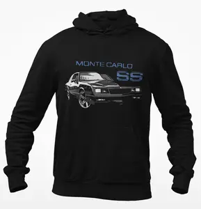 84 Chevy Monte Carlo SS Classic Car Hoodie