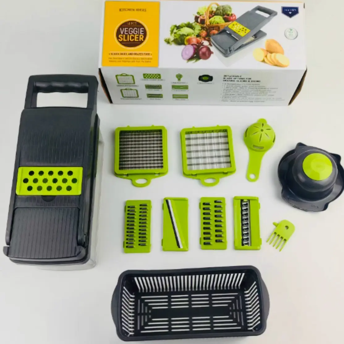 Vegetable and fruit slicer shredder chopper