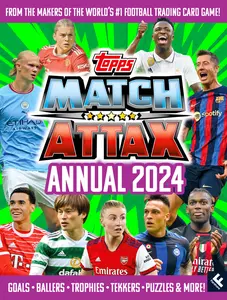 USED-Match Attax Annual 2024 by Match Attax (Hardcover)