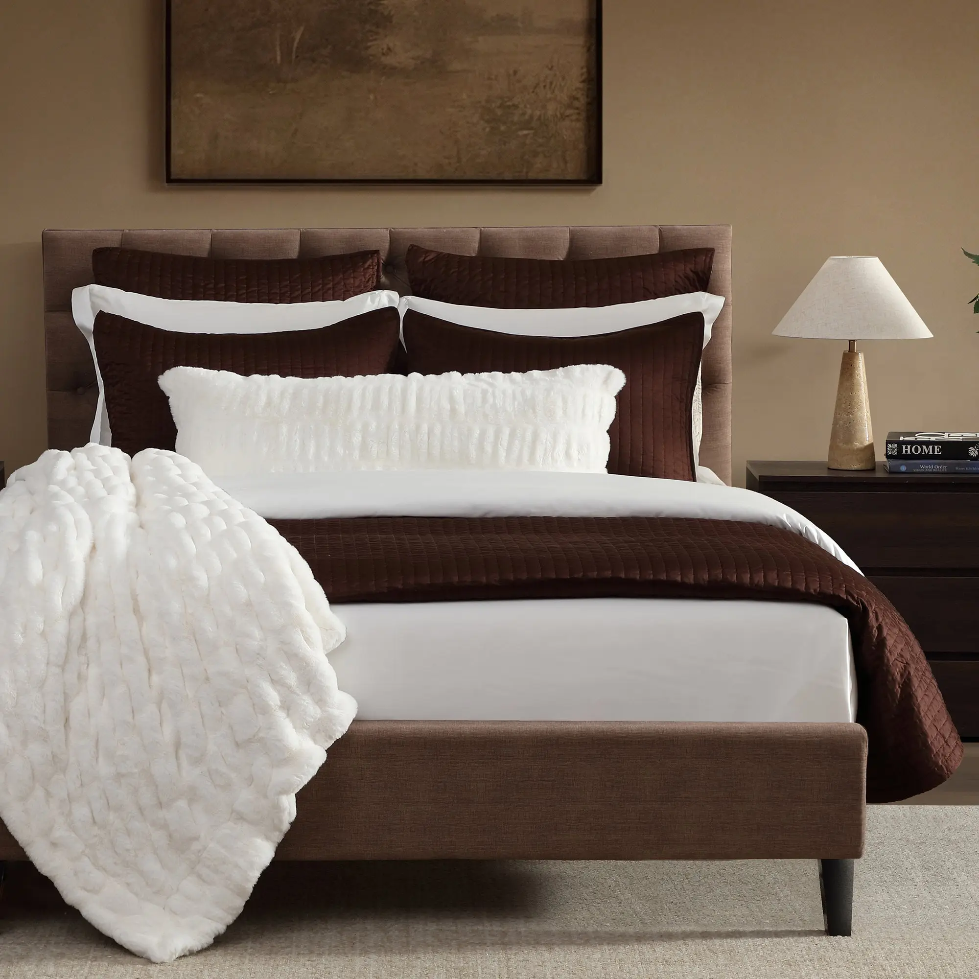 Satin Channel Quilt Set