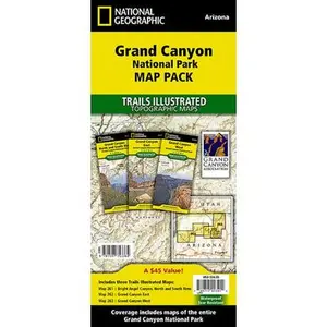 Grand Canyon National Park [Map Pack Bundle] -- National Geographic Maps, Sheet Map, Folded