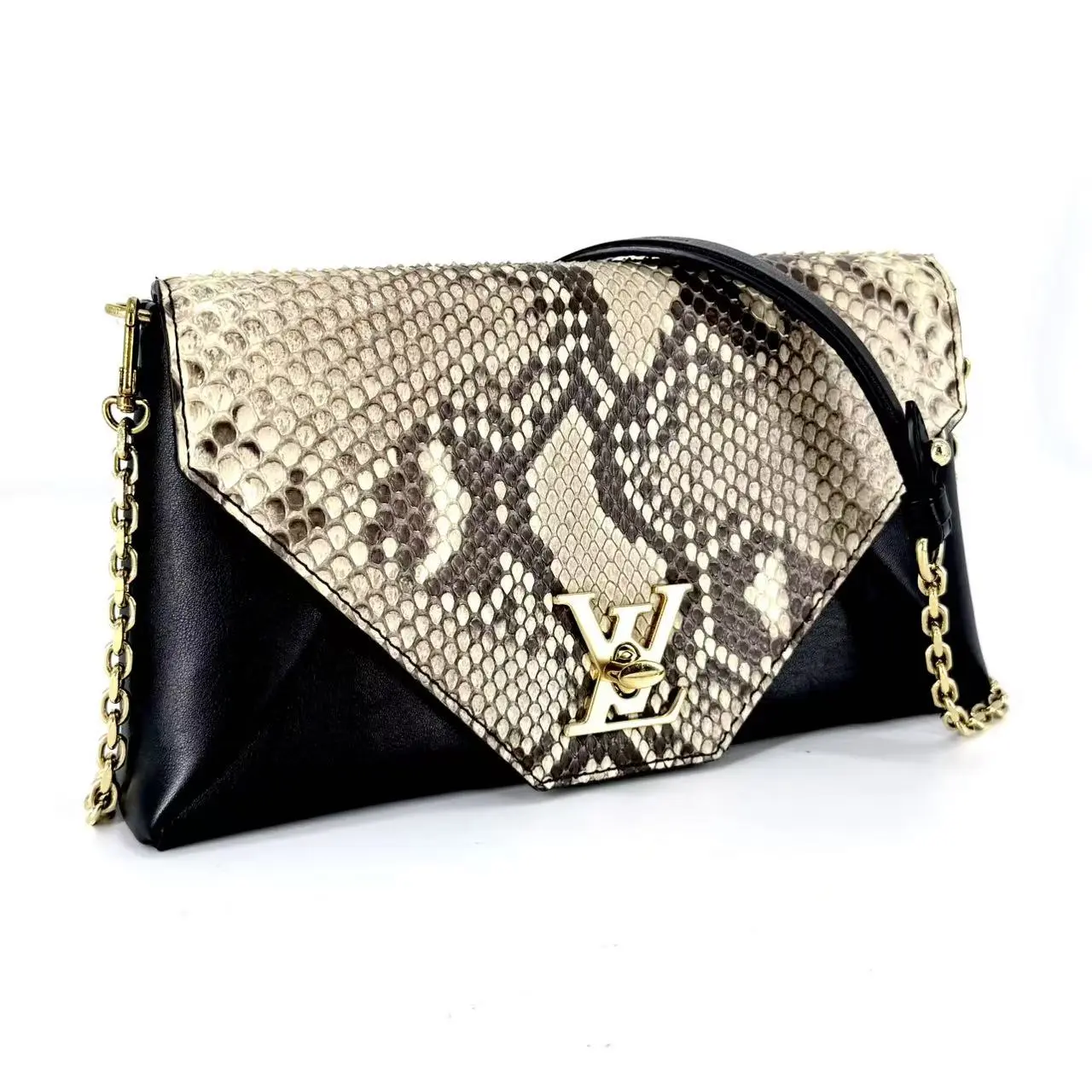 Pre-owned Louis Vuitton Leather Crossbody Bags 2017 Clutch Black Shoulder Bag Crossbody Bag JV00256 NO1