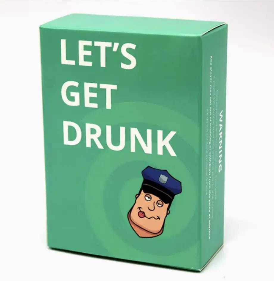 Let's Get Drunk Card Game - Perfect for Friends, Parties, and Gatherings