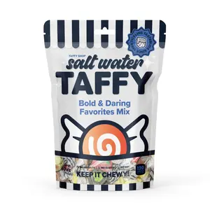 Taffy Shop, Bold & Daring Favorites Salt Water Taffy Mix - Gourmet Soft, Sweet & Chewy