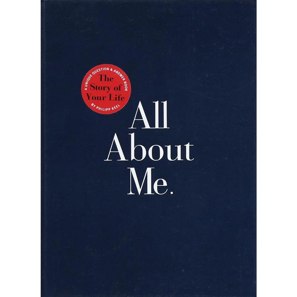 USED Book - All about Me: The Story of Your Life: Guided Journal by Keel, Philipp (Hardcover) - english