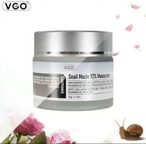 VGO Snail Mucin 92% Moisturizer Daily Face Gel Cream for Dry & Sensitive Skin 50g Radiance Comfort Outdoorfun