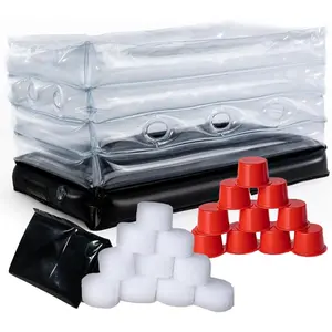 Inflatable Monotub Kit, Mushroom Growing Kit Includes a Drain Port, Plugs & Filters, Removeable Liner [ No:  11,871,706 B2]