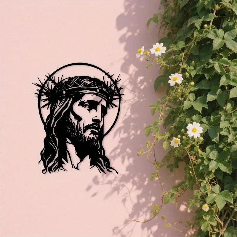 Thorns Crown Jesus Wall Art, Church Home Decor, Religious Gathering Place, Indoor Decoration, Easter Gift, Religious Gift