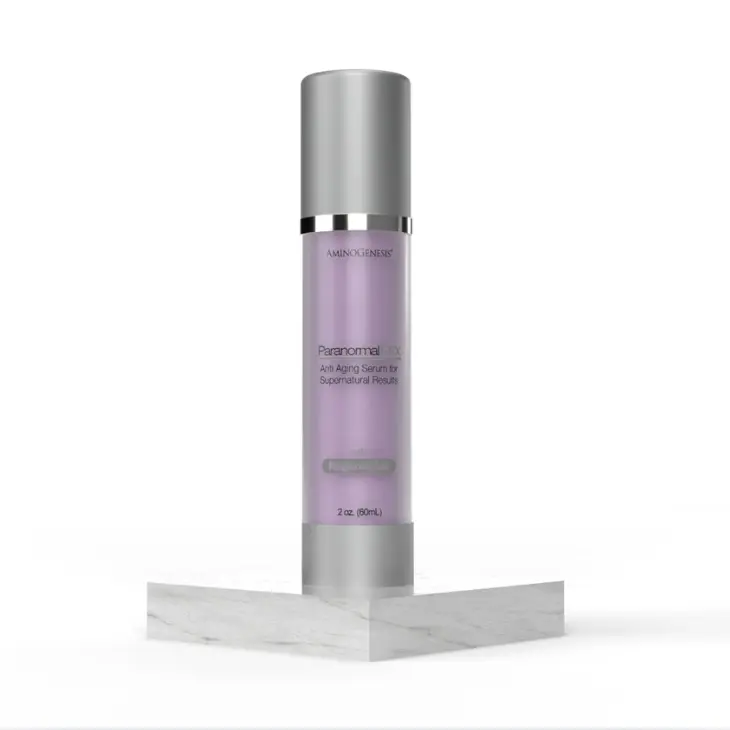 AminoGenesis Paranormal EFX Anti-Aging Peptide Facial Serum - Hydrating Moisturizer with Synthe-6 Peptide, Silver Ear Mushroom Extract, Vitamins for Skin Repair, Restore & Moisture Boost