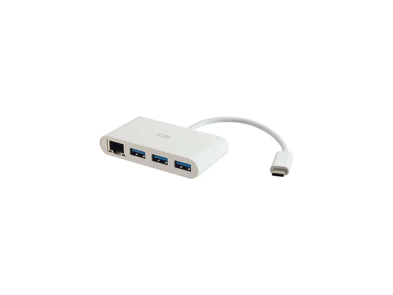 C2g Usb C Hub With Ethernet - 3-Port Usb Hub