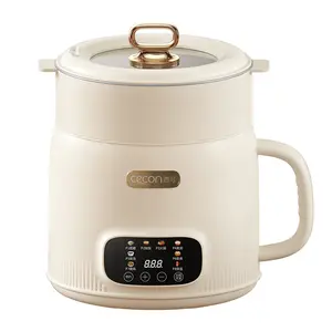 Mini Rice Cooker, 1-2 Person Multifunctional Small Electric Cooker for Dorm Home Daily Simple Cooking