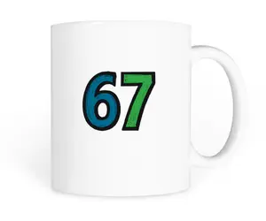 Sable Josephine 67 Classic Glossy Ceramic Coffee Mug, Washable Drink Cup for Daily Beverage Use