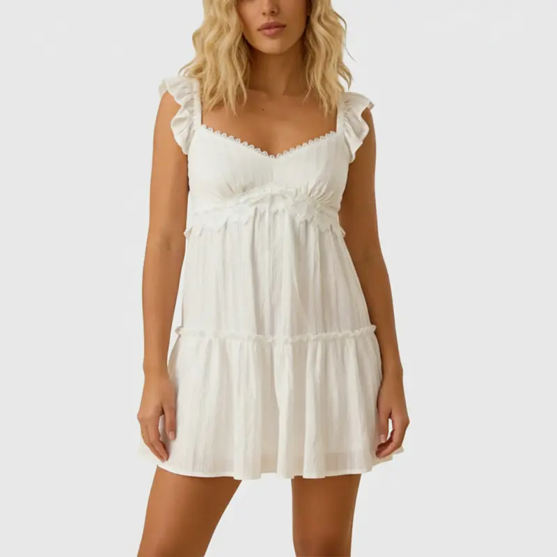 white patchwork dress - TikTok Shop white patchwork dress - TikTok Shop