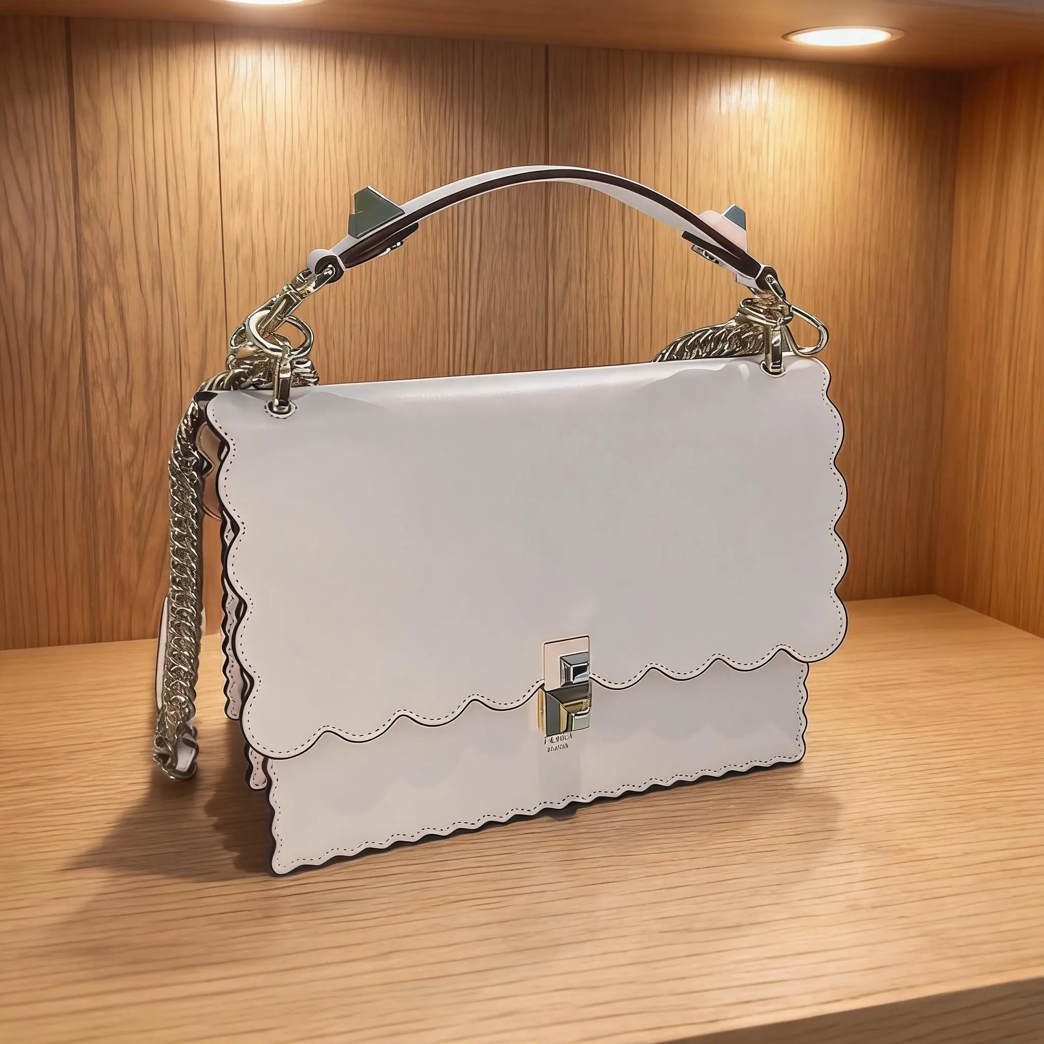 Pre-owned FENDI Leather Shoulder Bag C0716944718