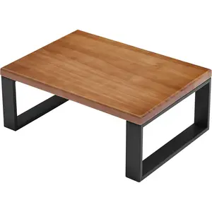 Solid Wooden Step Stool for Adults Seniors Non-Slip, Heavy Duty Bed Steps for High Beds with 500 LBS Capacity, Portable Bedside Step Stool Easy Assembly