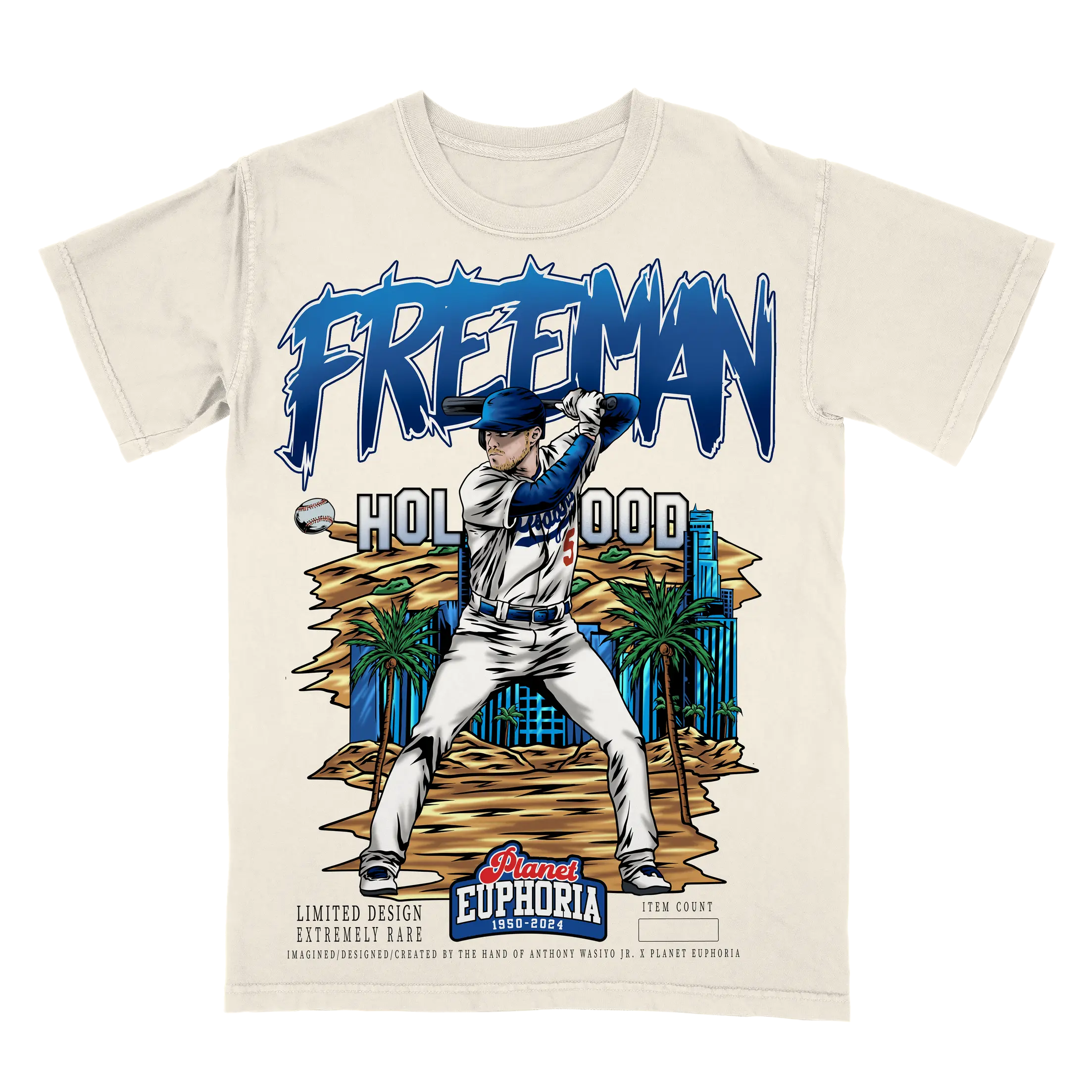 Fredd Freeman Planet Euphoria Shirt Vintage 90s Baseball Graphic Tee for Men Women Fans Y2k Streetwear