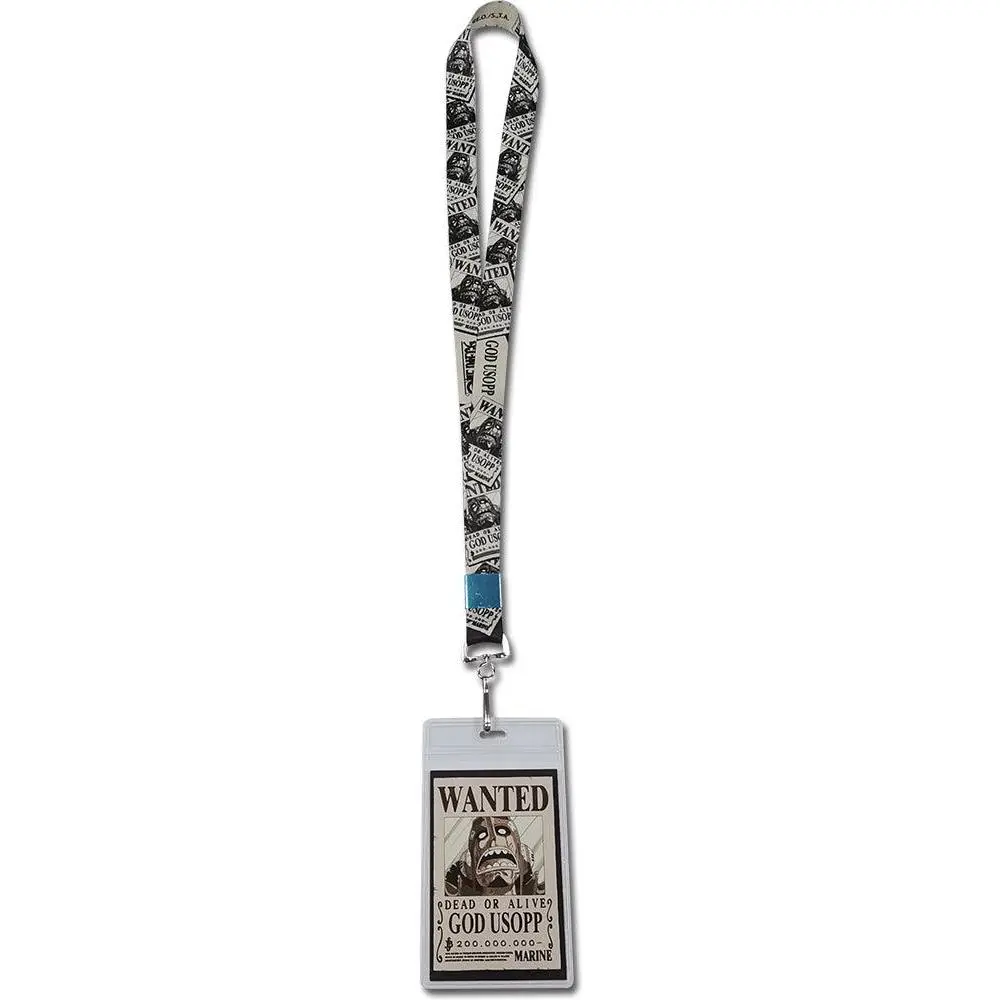 ONE PIECE - USOPP WANTED POSTER STYLE #1 LANYARD