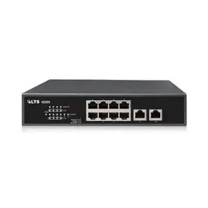 VSPOE-SW802 PoE 8 Port POE Switch w 2 Ports Uplink