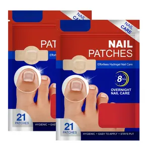 21pcs Night Nail Care Patches, 8-Hour Repair for Beautiful & Healthy Nails