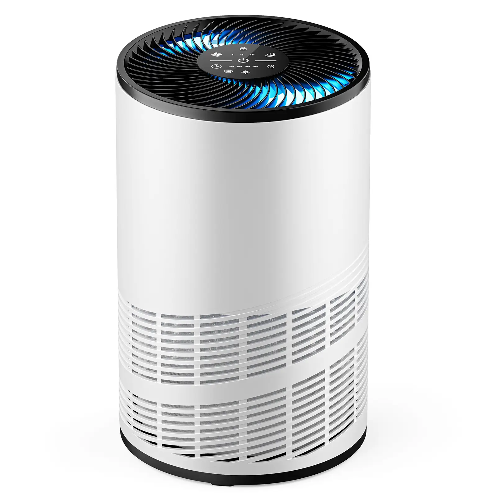 【Clearance】Bliss Furni Air Purifier for Home Bedroom, True HEPA Filter with Air Quality Monitor, 360°Air Outlet Portable , 25dB Sleep Mode 360°Air Ou