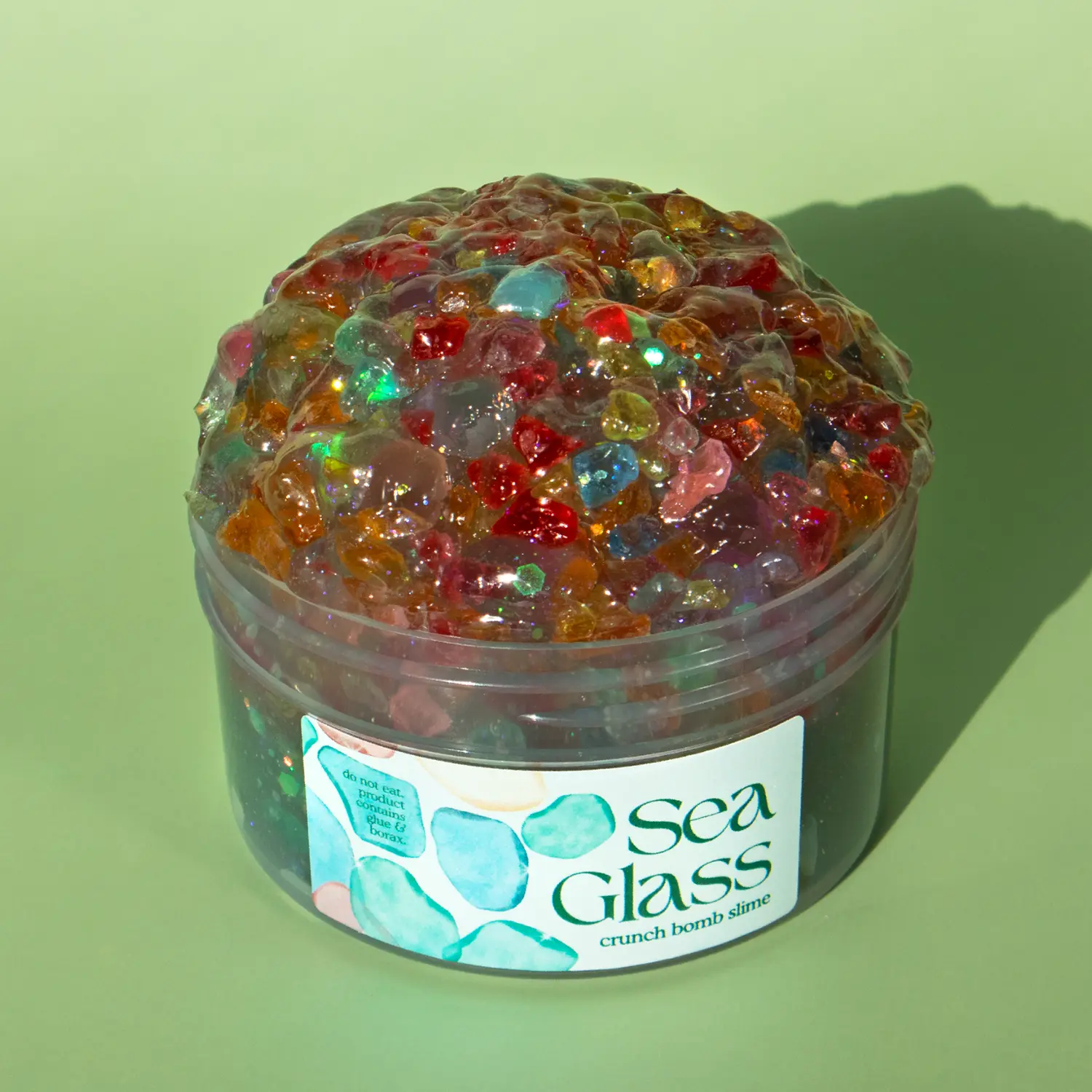 Sea Glass - OG Slimes 7 oz Crunch Bomb Slime
