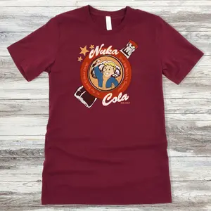 Nuka Cola Shirt, Fallout T-Shirt, Vault-Tec Tee, Gamer Shirt, Unisex, Video Games Tee, Vault Boy Shirt