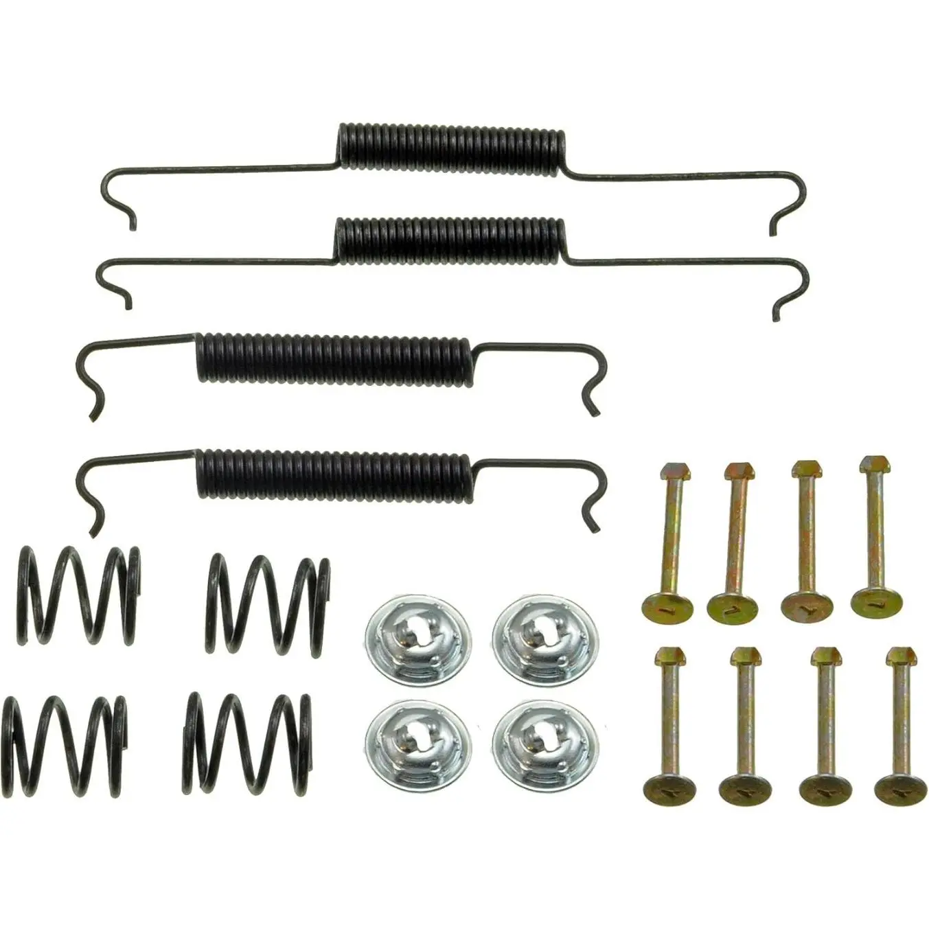 Rear Drum Brake Hardware Kit for Volkswagen Models - 1 Kit, Brake Repair, Vehicle Repair, Original Fit, Direct Replacement, Quality Components, Long Service Life, Automotive Fasteners & Clips