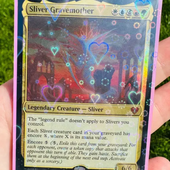 Prismatic Defender PULSAR (Hearts) Holographic Card Sleeves - 100 Standard Sleeves (66 x 91 mm) TCG & Trading Cards - MTG, Pokemon, Lorcana, Digimon - TikTok Shop Prismatic Defender PULSAR (Hearts) Holographic Card Sleeves - 100 Standard Sleeves (66 x 91 mm) TCG & Trading Cards - MTG, Pokemon, Lorcana, Digimon - TikTok Shop