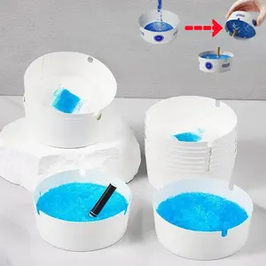 MOTAI Thickened & Durable Disposable Smokeless Ashtray，Portable, Odor-Reducing, Office & Home Use