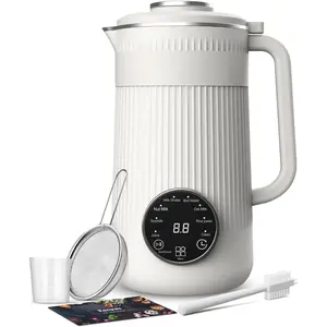 8 in 1 Nut Milk Maker Machine Blender, 32oz Homemade Soy, Almond, Oat, Coconut,  Based and Non Dairy Beverages, Nutmilk Maker Machines - with Delay Start and Keep Warm Functions