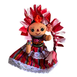 Muñeca Artesanal Mexicana - Grande