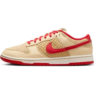 Men's Nike Dunk Low Retro SE Pale Vanilla/University Red (HJ9100 294)